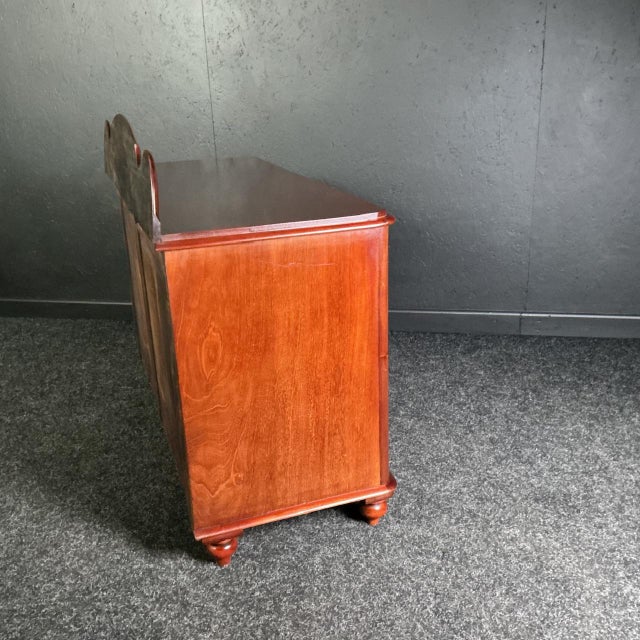 Victorian Mahogany Chest, 1870s For Sale - Image 4 of 7