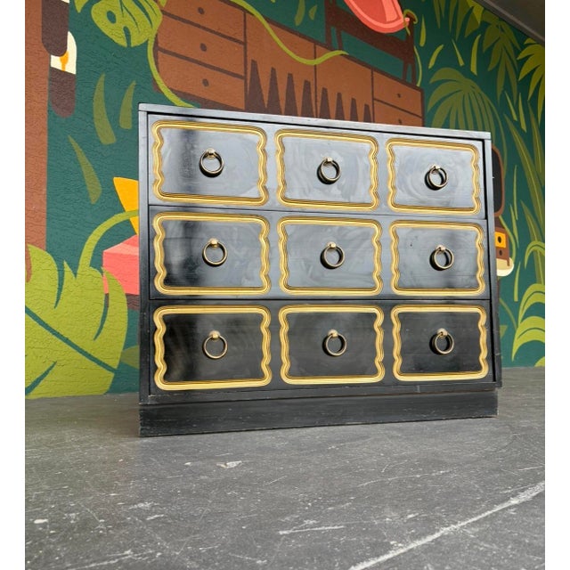 Mid Century Dorothy Draper España Style Smallboy For Sale - Image 9 of 15