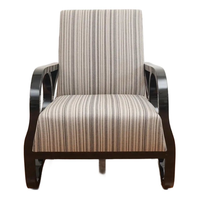 Art Deco Style Juniper Lounge Chair For Sale