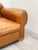 Art Deco Pair of Vintage Leather Chairs For Sale - Image 3 of 10