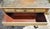 Mustard Late 19th Century Victorian Cottage Painted Walnut Sewing Table For Sale - Image 8 of 11