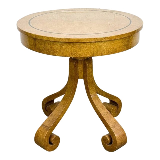 Rose Tarlow O' Kelly Burlwood Side Table For Sale