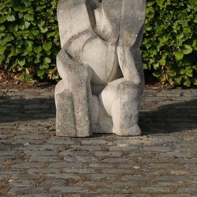 Jan Keustermans, Abstract Sculpture, Stone For Sale - Image 3 of 18