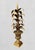 Chelsea House Inc Vintage Massive Gold Gilt Metal Tole Chelsea House Style Potted Palm Tree Urn Room Decor- a Pair For Sale - Image 4 of 8
