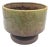 Mid 20th Century Haeger Potteries Lava Drip Glazed Footed Planter For Sale