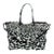 Valentino Black and White Paillette Sequin Tote For Sale