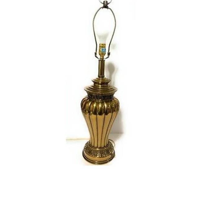 Hollywood Regency 1980s Classical Urn Lamp For Sale - Image 3 of 4