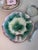 Army Green Majolica Leaf Plate For Sale - Image 8 of 8