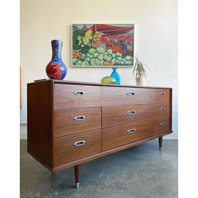 1960's B. P. John Furniture Co. Low Dresser, Attributed For Sale In Los Angeles - Image 6 of 8