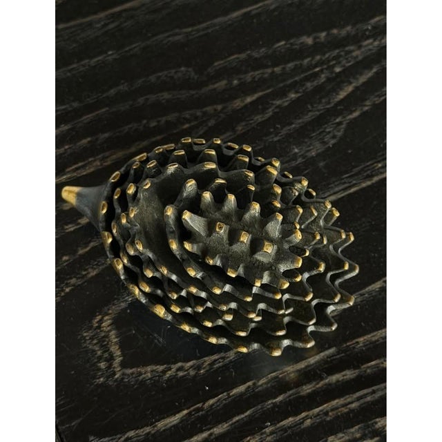 Mid-Century Modern Walter Bosse SDL Stacking Hedgehog Ashtray Set 1950’s Germany For Sale - Image 3 of 6