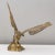 Late 20th Century Brass Falcon Eagle or Hawk Figurine Statue For Sale - Image 5 of 9