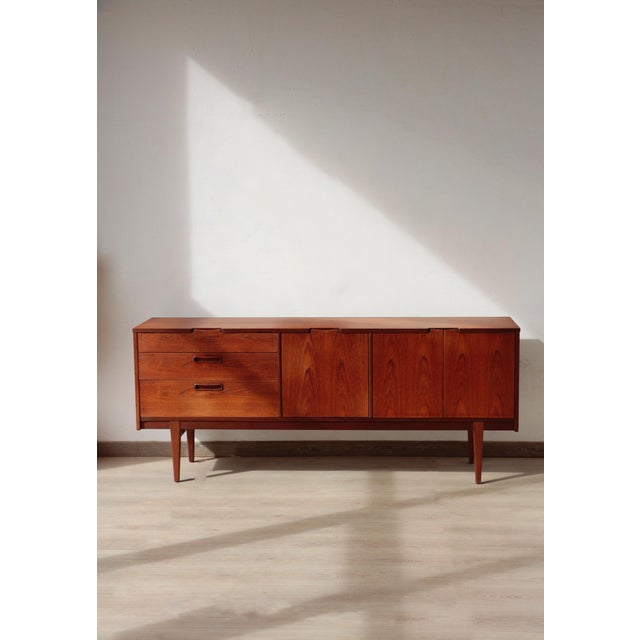 English Teak Sideboard from Nathan, 1960s For Sale - Image 18 of 18