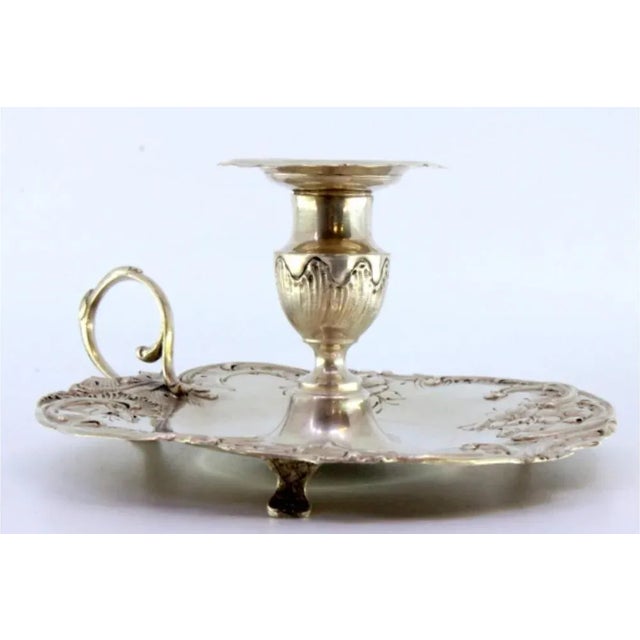 Silver Paddle with Floral Motifs For Sale - Image 5 of 6