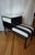 Mengel Furniture Co. 1950s French Raymond Loewy for Mengel Ebonized Telephone Stand For Sale - Image 4 of 13