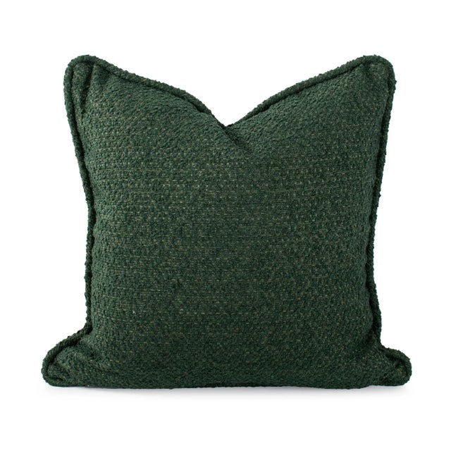 Forest green accent pillows cheap