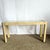 Postmodern Tessellated Stone Console Table With Brass and Glass Inlay For Sale - Image 4 of 11