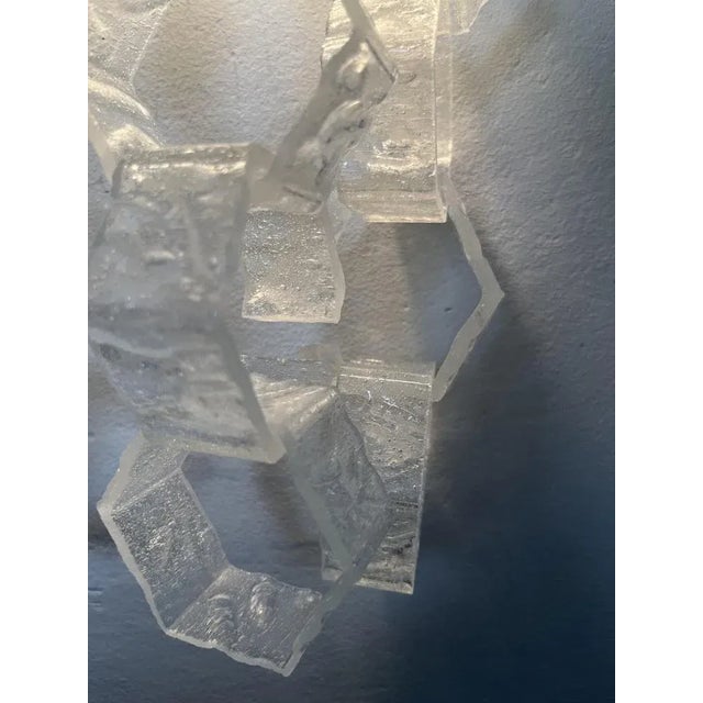 Mid-Century Italian Wall Sconces in Murano Glass from Mazzega, 1970s, Set of 2 For Sale - Image 11 of 12