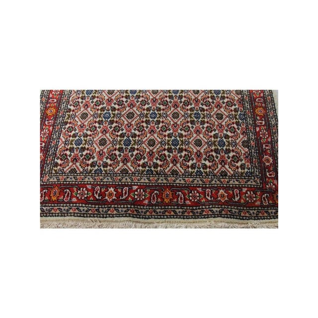 1980s 1980s Old Persian Tabriz Runner Rug 3 X 23 For Sale - Image 5 of 11