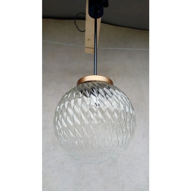 Metal Vintage Chandelier, 1980s For Sale - Image 7 of 11