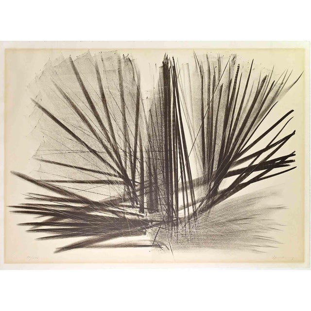 Hans Hartung, Untitled, L112, 1963, Lithograph For Sale