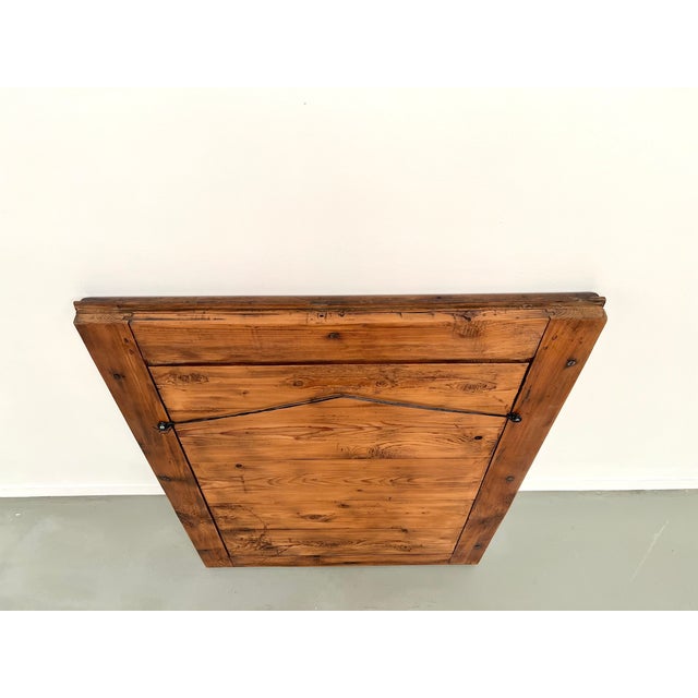 Antique Mirror in Walnut, 1900 For Sale - Image 13 of 15