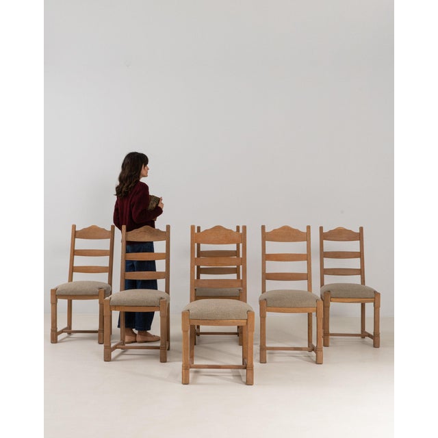 19th Century 19th Century France Antique White Wood Dining Chair For Sale - Image 5 of 11