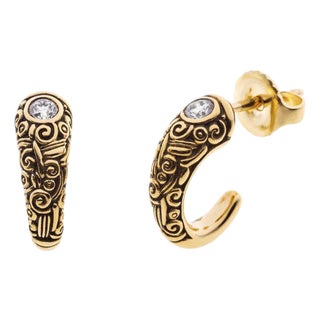 Alex Sepkus 18k Micro Hoop Earrings For Sale