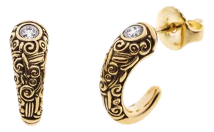 Alex Sepkus 18k Micro Hoop Earrings
