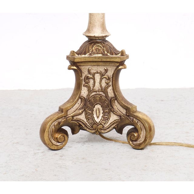 Vintage Empire Style Table Lamp, 1950s For Sale - Image 9 of 13