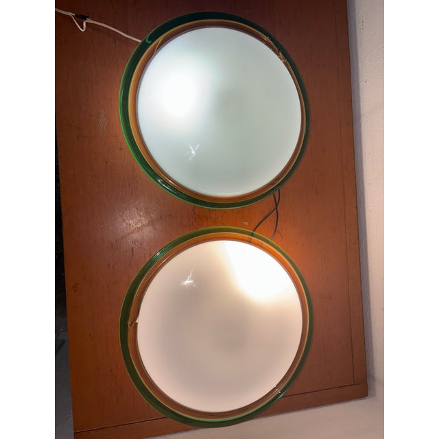 Vintage Wall Lights in Murano, 1970, Set of 2 For Sale - Image 4 of 10