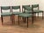Mid-Century Modern Danish Modern Rosewood Chairs by Poul Volther for Frem Rojle, Set of Five For Sale - Image 3 of 13
