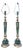 Japanese Bronze & Marble Column Table Lamps - a Pair For Sale