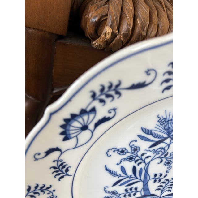 Blue Danube by Blue Danube Japan 10 3/8" Dinner Plate Original Japanese Blue Onion Design* Classic white and blue...