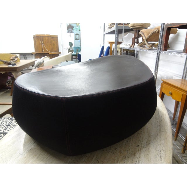 1980s 1980s Italian Postmodern Sculptural Bench or Pouf by Moroso For Sale - Image 5 of 13