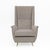 Mid-Century Modern Velvet High Back Armchairs attributed to Gio Ponti for ISA Bergamo, 1950s, Set of 2 For Sale - Image 4 of 10