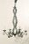 French Mid-20th Century Painted Iron Six-Light Chandelier For Sale - Image 4 of 11