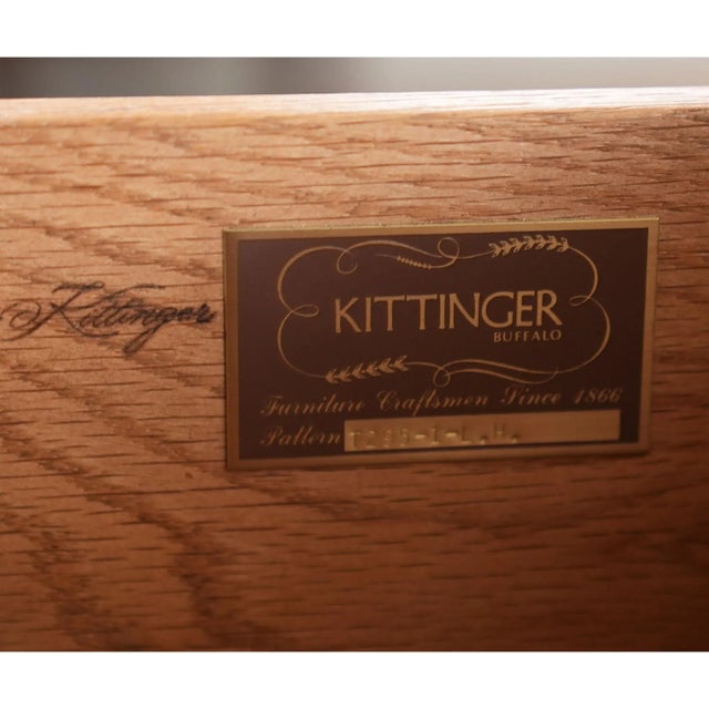 1970s Vintage Kittinger Drum Table Chairish