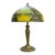 Arts & Crafts Phoenix Reverse Painted Landscape Lamp C1920 For Sale - Image 6 of 10