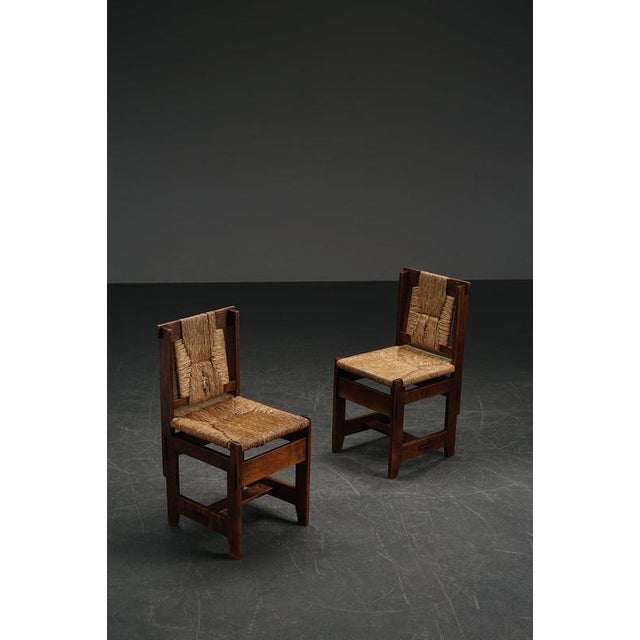 Set of L.O.V. Side Chairs by Architect Siebers, 1920s For Sale - Image 18 of 18