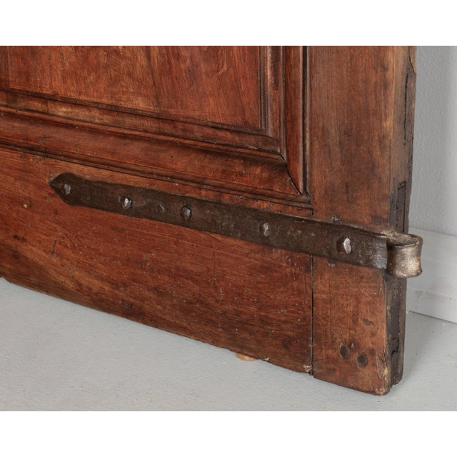 French 19th Century French Louis XV Style Walnut Door For Sale - Image 3 of 6