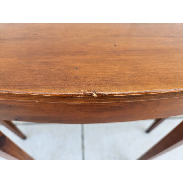Federal Style Pine Shop Original Console Table For Sale - Image 9 of 11