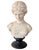 Italian Carved Marble Bust of a Young Woman For Sale - Image 9 of 16