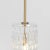 Diane Brass Pendant Light by Schwung For Sale - Image 4 of 6