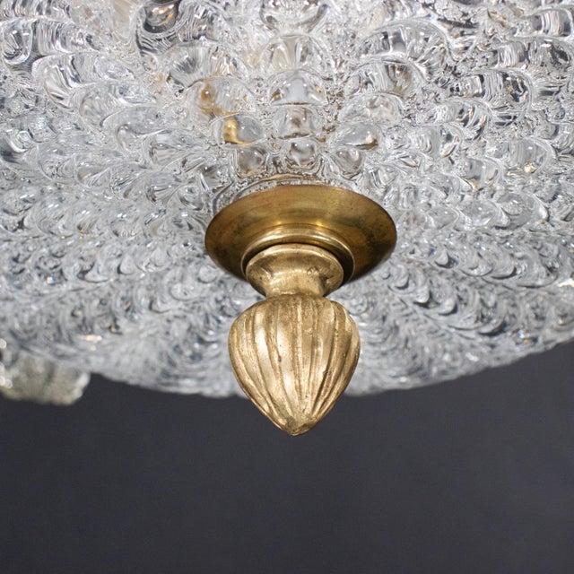 1940s Medusa Murano Chandelier Attributed to Ercole Barovier For Sale - Image 16 of 18