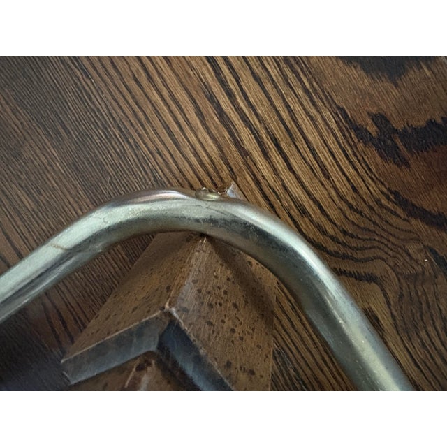 1980s 1981 Vintage Oak Swivel Bar Stools, Attributed to Virginia House, Set of 3 For Sale - Image 5 of 12