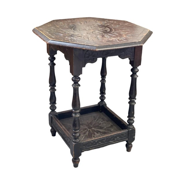 1970s Antique Table Stand Uk Import For Sale - Image 9 of 9