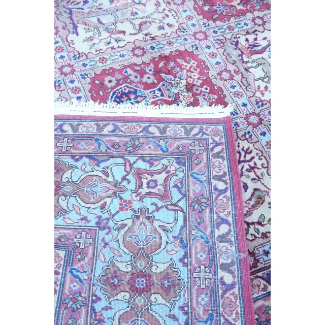 Large Rug with Patterns and Colors For Sale - Image 8 of 9