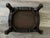 Victorian Vintage Early/Mid 20th Victorian Style Mahogany Wood and Upholstered Footstool For Sale - Image 3 of 10