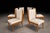 Brazilian Modern Set of Eight Dining Chairs in Caviúna Wood & Fabric, Giuseppe Scapinelli, Brazil, 1950s For Sale - Image 9 of 18