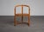 A striking set of six sculptural dining chairs produced by Allmilmö in Germany during the 1980s. The chairs feature an...